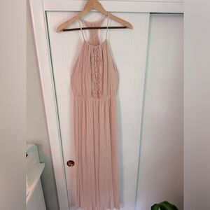 Mossimo Women’s Medium Light Pink Maxi Dress